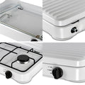 Double Burner Gas Stove