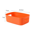 Versatile Plastic Desktop Storage Container Desk Organizer