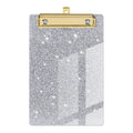 Glitter Acrylic Clipboard With Gold Clip