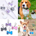 Glitter Pet Tags