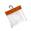 Transparent Auto-Closing Golf Tee Pouch with Carabiner