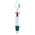 Retractable Shuttle Pens With Carabiner Clip
