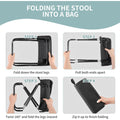 Small Portable Folding Chair with Carry Bag