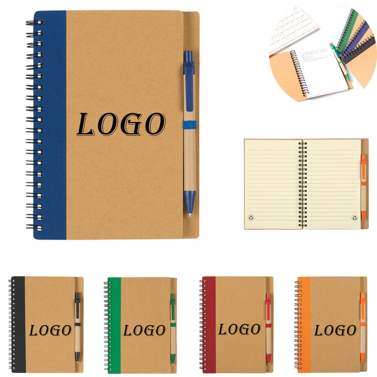 Hardcover Notebook With Pen