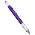 6-in-1 Plastic Tool Ballpoint Pen