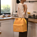 Large Capacity Waterproof Insulated Crossbody Lunch Bag