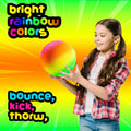 8.5" PVC Rainbow Playground Balls