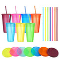 24Oz Glitter Plastic Coffee Cups