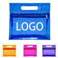 Clear PVC Cosmetic Bag with handle