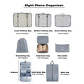 Travel Organizer Set Of Eight
