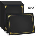 Gold Foil Certificate Cover Holders