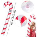 Inflatable Candy Cane Balloons For Christmas Decoration