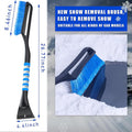 Detachable Ice Scraper Grip Car Snow Brush