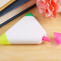Highlighter Pen Fine Chisel Tip Triangle Shaped Stylish