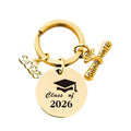 Class Of 2026 Graduation Metal Keychain
