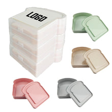 Wheat Straw Toast Shape Lunch Boxes