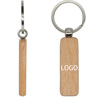 Blank Wooden Key Chain