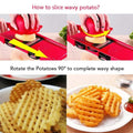 Stainless Steel 6 Piece Home Kitchen Vegetable Slicer Set