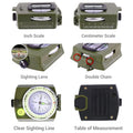 Lightweight, Accurate And Durable Orienteering Compass