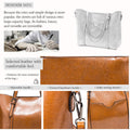 Womens Leather Purses and Handbags Top Handle Satchel Bags
