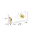 Transparent Tape Dispenser