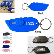Retractable Box Cutter With Keyring Pocket Knife Keychain