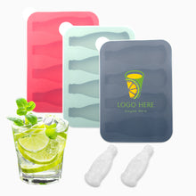 Beer Bottle Silicone 4 Cavity Ice Mold with Lid