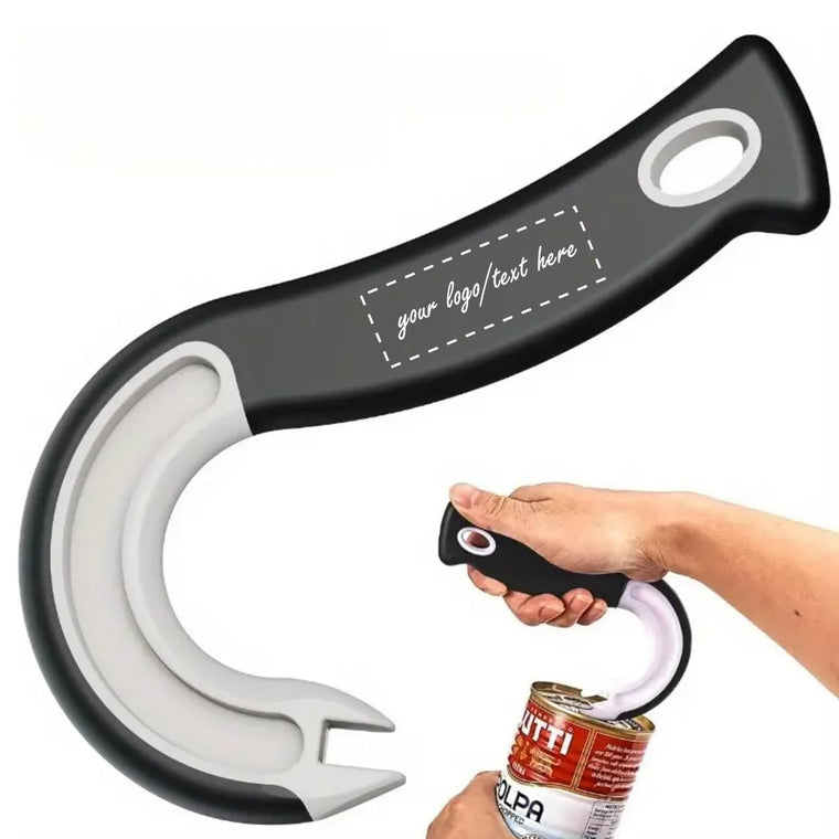 J Shape Can Opener Easy Grip Soda Beer Tab Lifter Tool