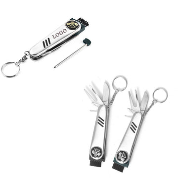 5 In 1 Kit Portable Multi-Pocket Golf Knife W/ Keychain
