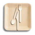 6" Palm Leaf Bamboo Plates