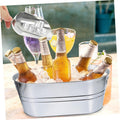 4-Gallon Steel Ice Bucket/Beer Cooler