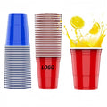 Disposable Colorful Plastic Cups 450 Ml
