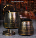 Versatile Ashtray With Lid And Smoke Pillar