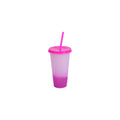 Color Changing Cups With Lids And Straws