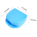 Plastic Dental Retainer Box with Vent Holes