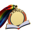 Book Style Medal