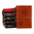 Loose-Leaf Leather Vintage Notebook