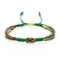 Olympic Handmade Country Flags Infinity String Bracelet