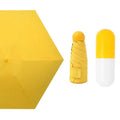 Mini 5 Foldable Rain Umbrella With Cute Capsule Case