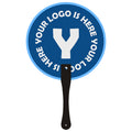 Plastic Advertising Hand Fan
