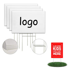 Corrugated Yard Signs With Stakes