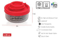 Small Plastic Sealed Dry Spice Bottle
