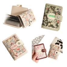 Vintage Floral Card Holder