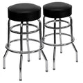 Pvc Seat Tall Metal Bar Stool