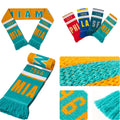 Custom Knit Scarf With Fringe