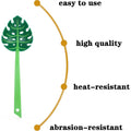 Green Leaf Slotted Spoon