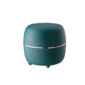Compact Push Trash Bin—small And Efficient