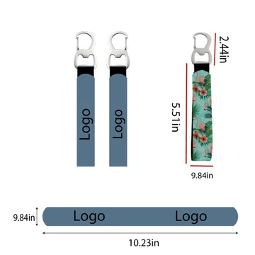 Custom Neoprene Keychain Lanyard