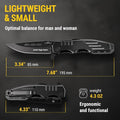 Safety Lock Tactical Folding Knife With Aluminum Handle