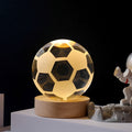 Customized 3D Engraved Crystal Ball Galaxy Night Light